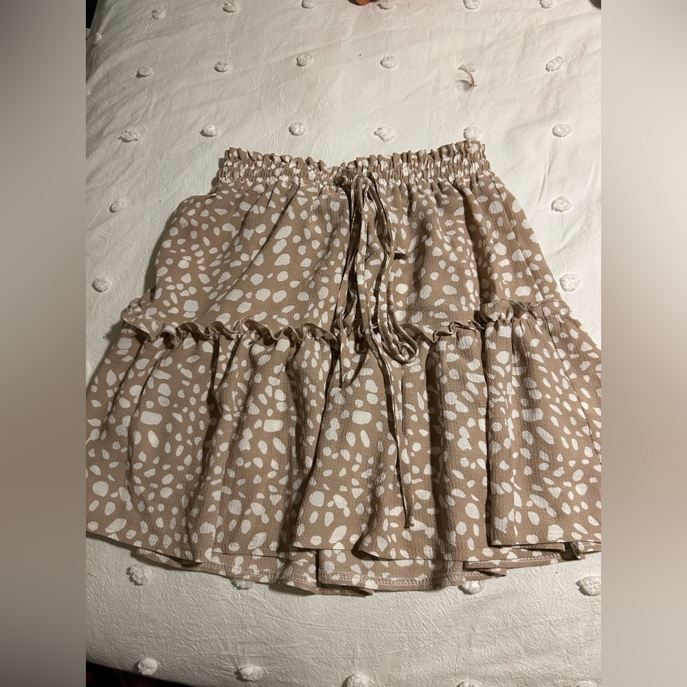Polka dot skirt, size S